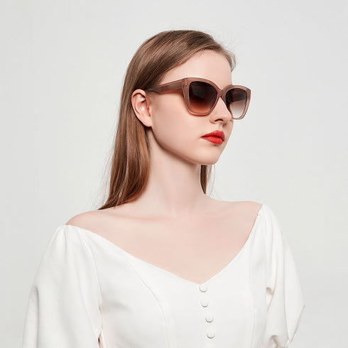 Cat Eye full rim Acetate Women's Sunglasses 20A8106